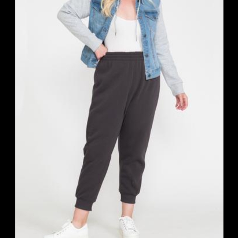 🆕️ PLUS Size Gray Joggers - Picture 2 of 5